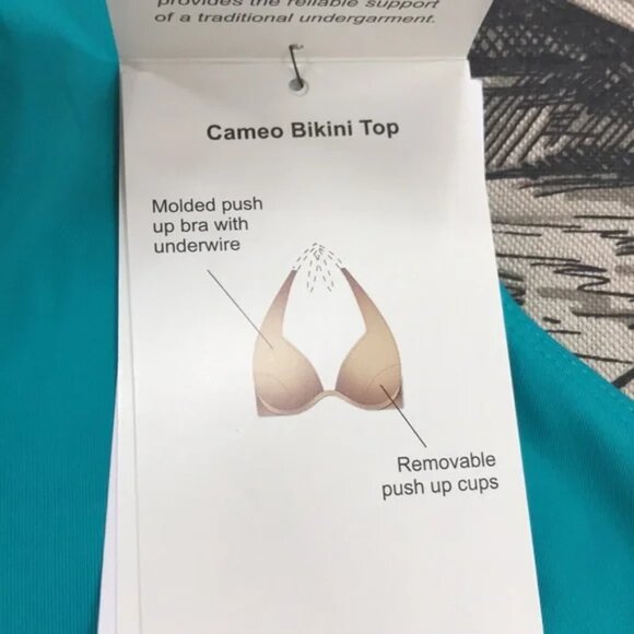 Coco Reef Contours Cameo Underwire Bikini TOP - Picture 7 of 12